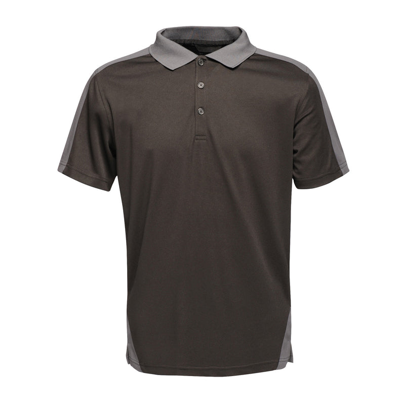 TRS174 Regatta Mens Contrast Wicking Polo