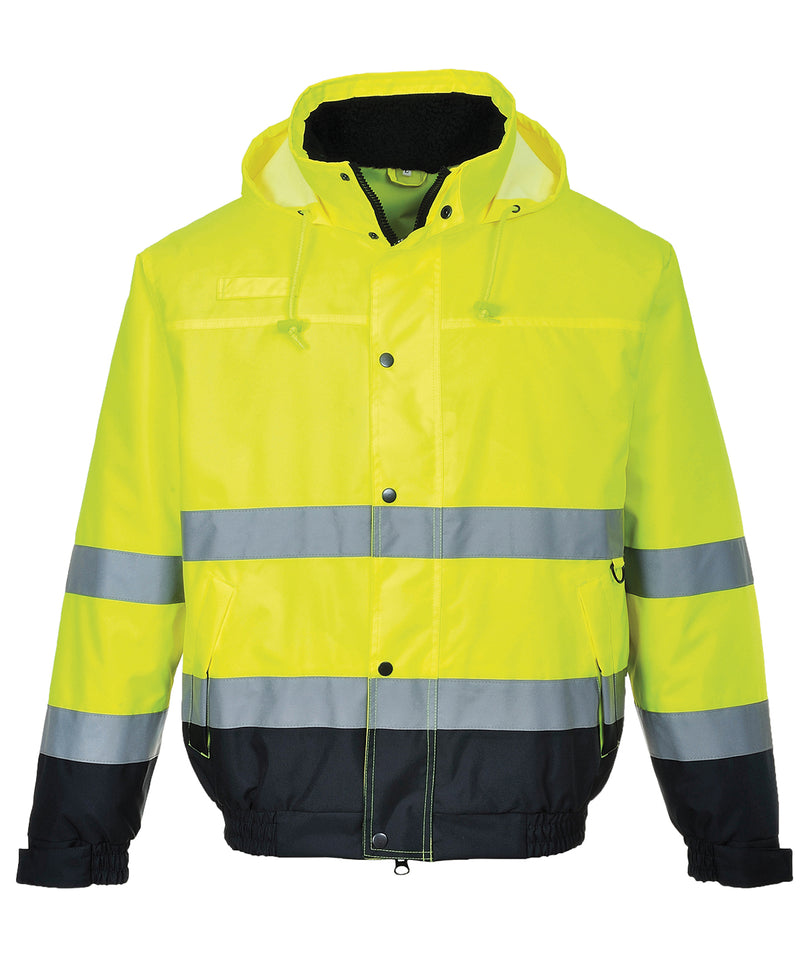 PW001 Portwest Hi-Vis Bomber Jacket