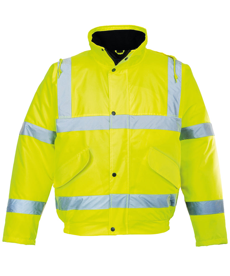 PW001 Portwest Hi-Vis Bomber Jacket