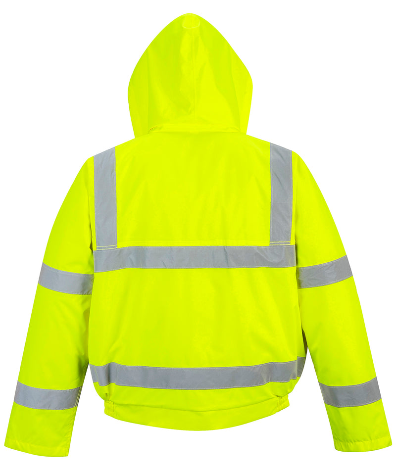 PW001 Portwest Hi-Vis Bomber Jacket