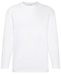 SS032 Fruit Of The Loom Valueweight Long Sleeve T-Shirt