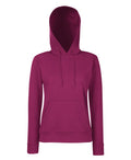 SS038 Fruit Of The Loom Womens Classic Hooded Sweatshirt