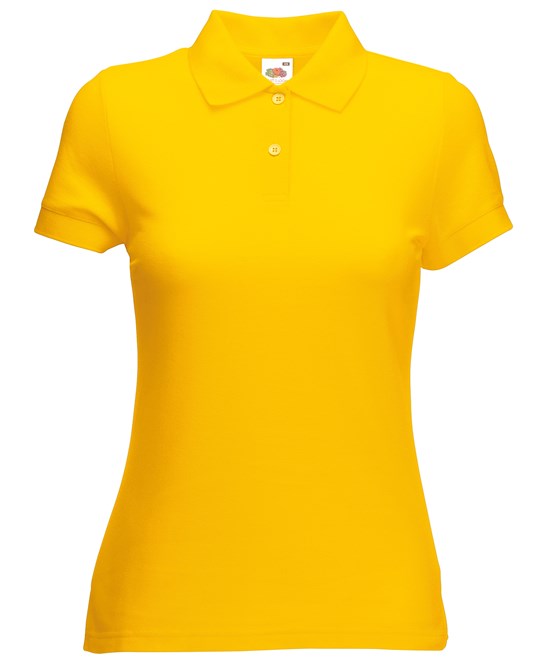 SS212 Fruit Of The Loom Womens 65/35 Polo