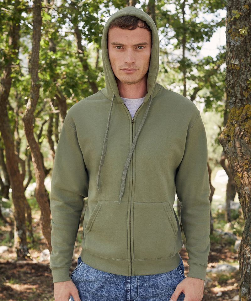 SS222 Fruit Of The Loom Classic 80/20 Hooded Jacket