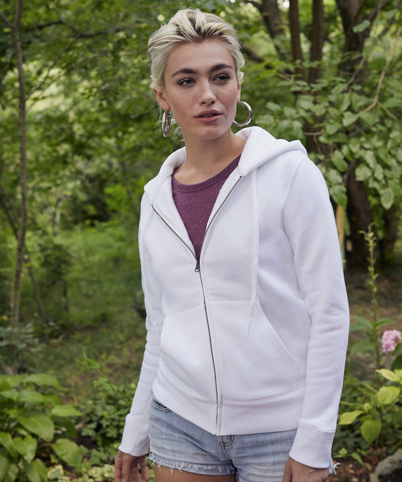 SS312 Fruit Of The Loom Womens Premium Zip Hoodie