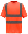 YK025 Yoko Hi-Vis Short Sleeve T-Shirt