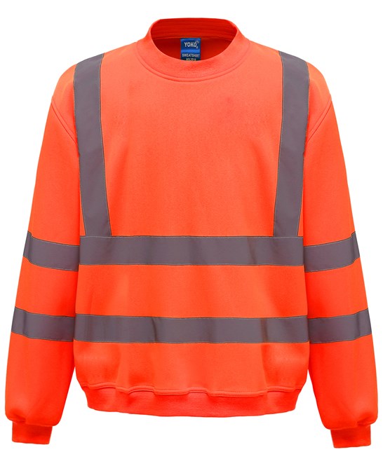 YK030 Yoko Hi-Vis Sweatshirt