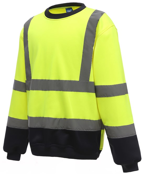 YK030 Yoko Hi-Vis Sweatshirt