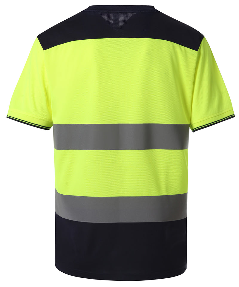 YK034 Yoko Hi-Vis Two-Tone T-Shirt