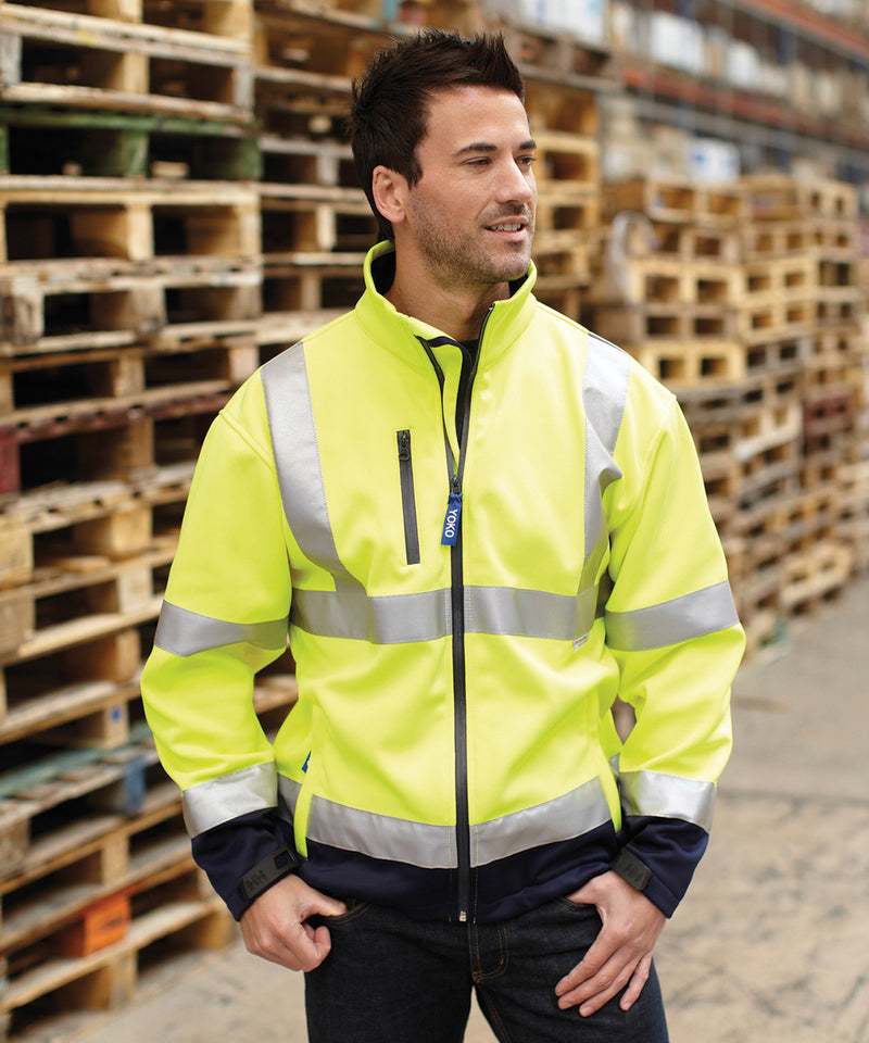 YK040 Yoko Hi-Vis Softshell Jacket